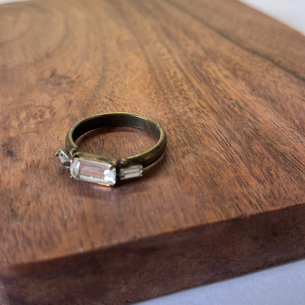 Sorrelli Clear Crystal Ring